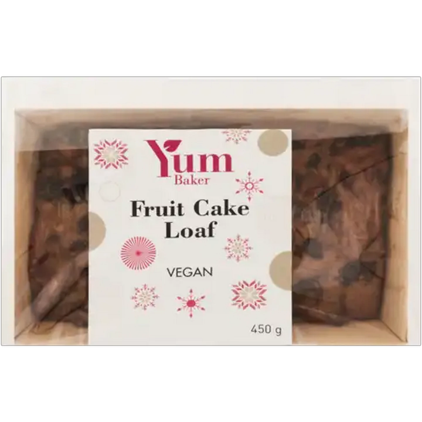 Image of Yum Baker Vegan Fruit Cake Loaf 450g