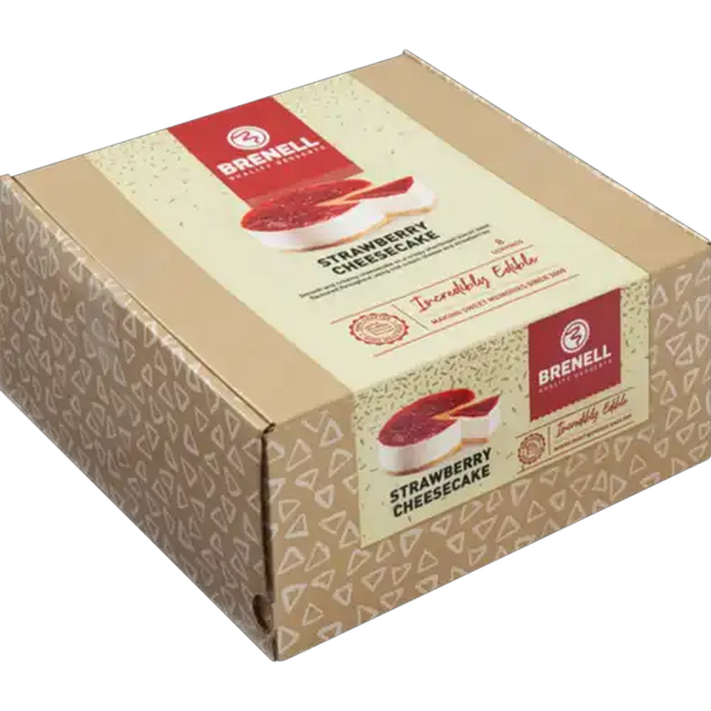 Image of Brenell Strawberry Cheesecake 18cm
