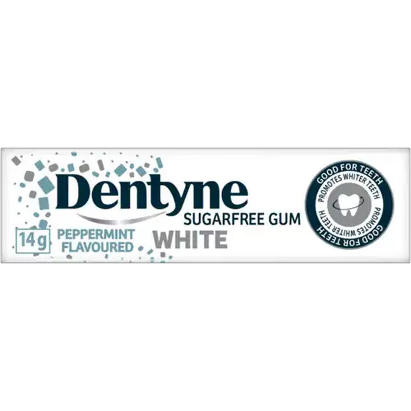 Image of Dentyne White Peppermint Flavoured Sugarfree Gum 14g