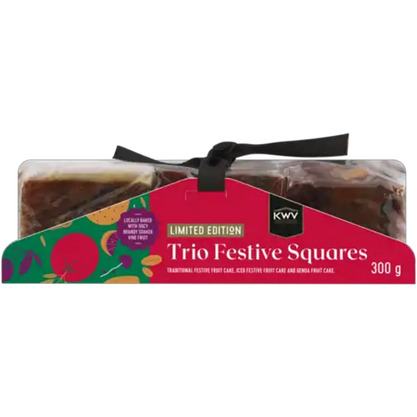 Image of Limited Edition KWV Trio Festive Squares 300g