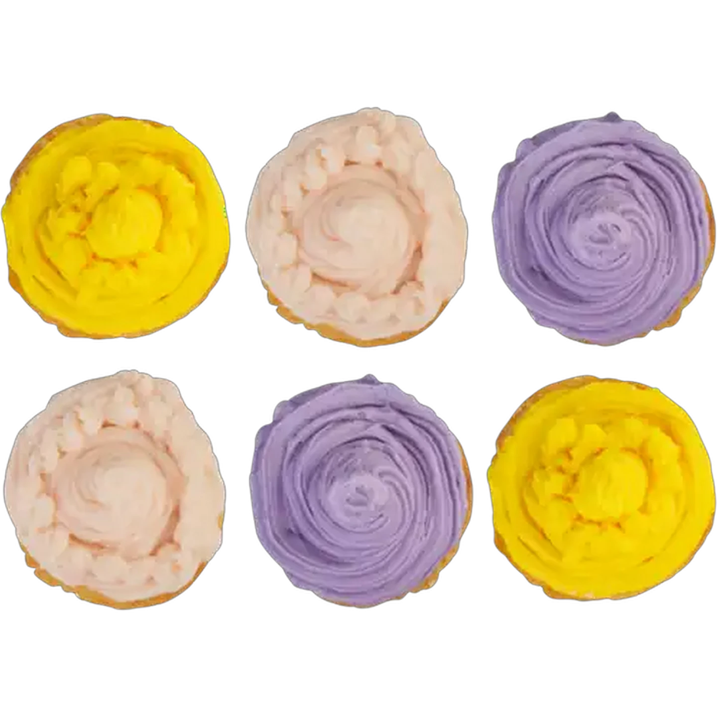 Image of Assorted Frosted Cupcakes 6 Pack