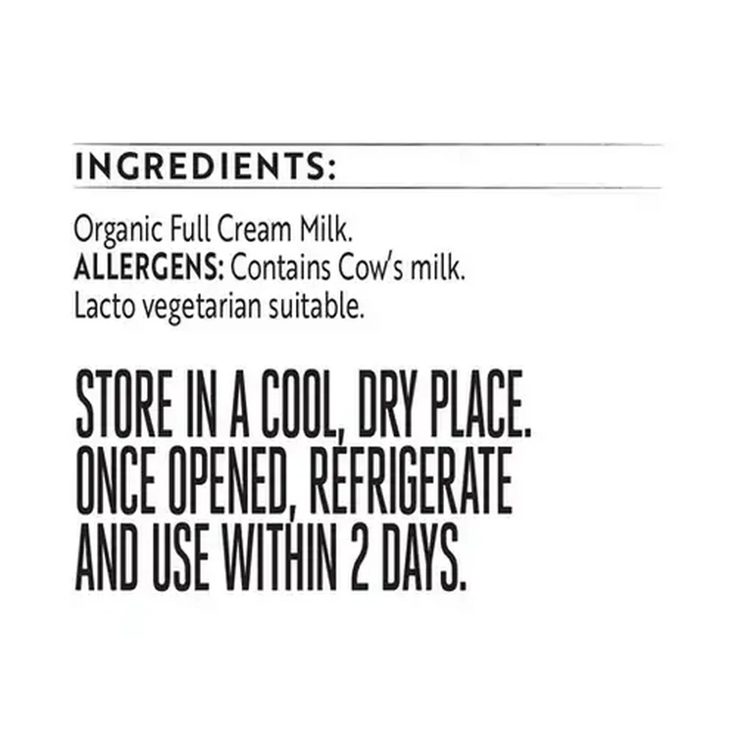 Image of Simple Truth Organic Full Cream Milk 1L