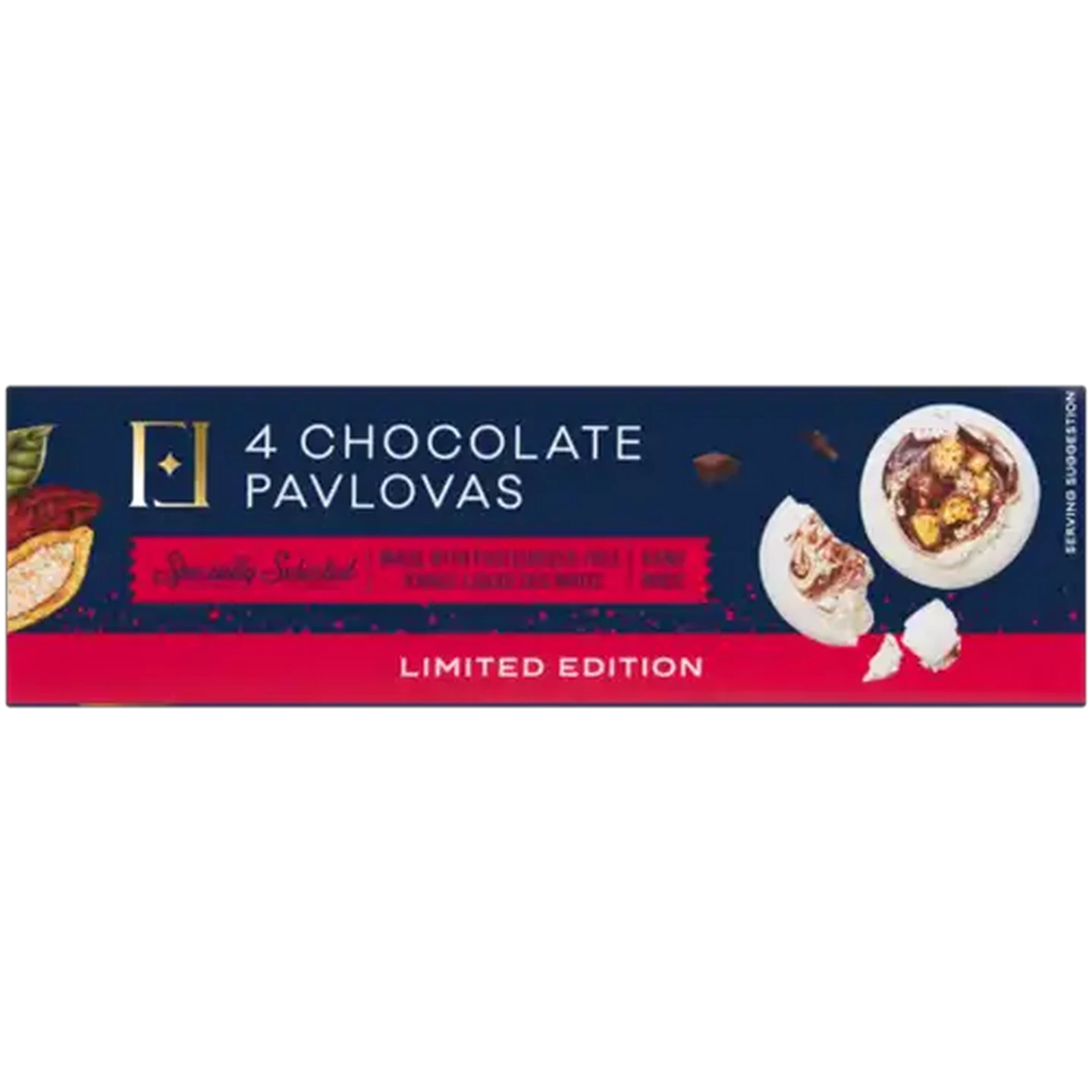Image of Forage And Feast Limited Edition Chocolate Pavlovas 4 Pack