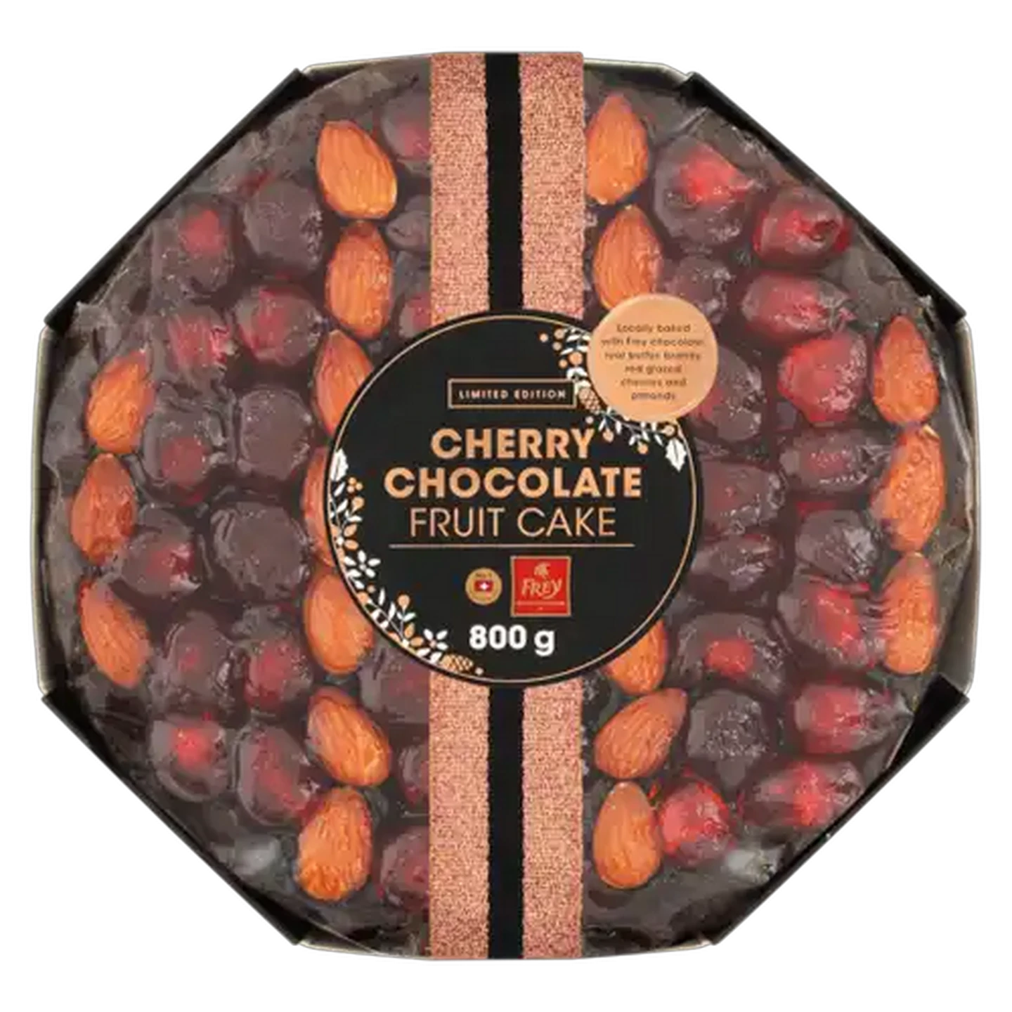 Image of Limited Edition Cherry Chocolate Fruit Cake 800g