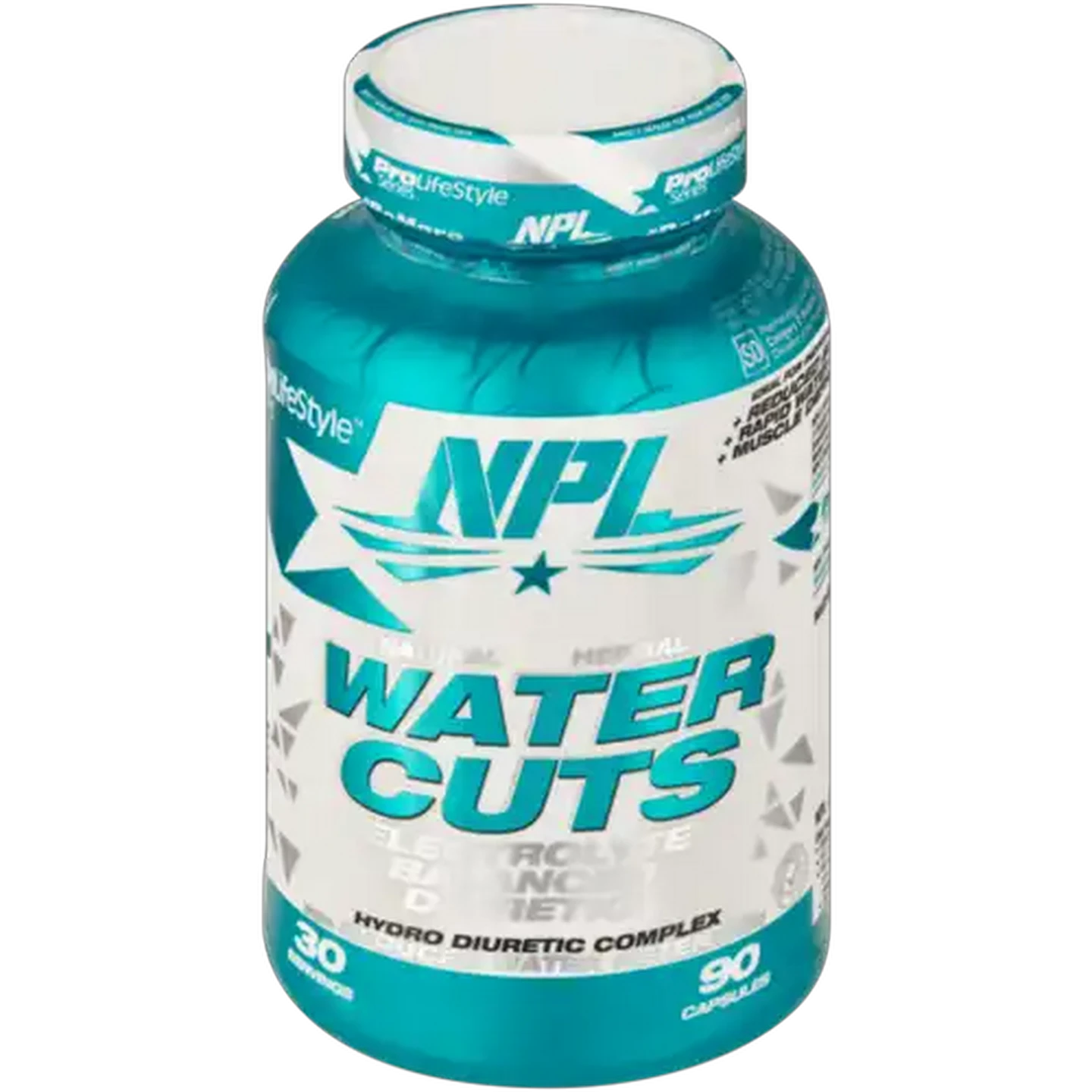 Image of NPL Water Cuts Supplement Capsules 90 Pack