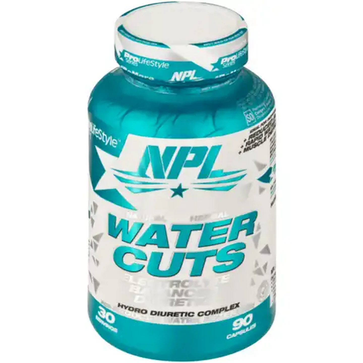 Image of NPL Water Cuts Supplement Capsules 90 Pack