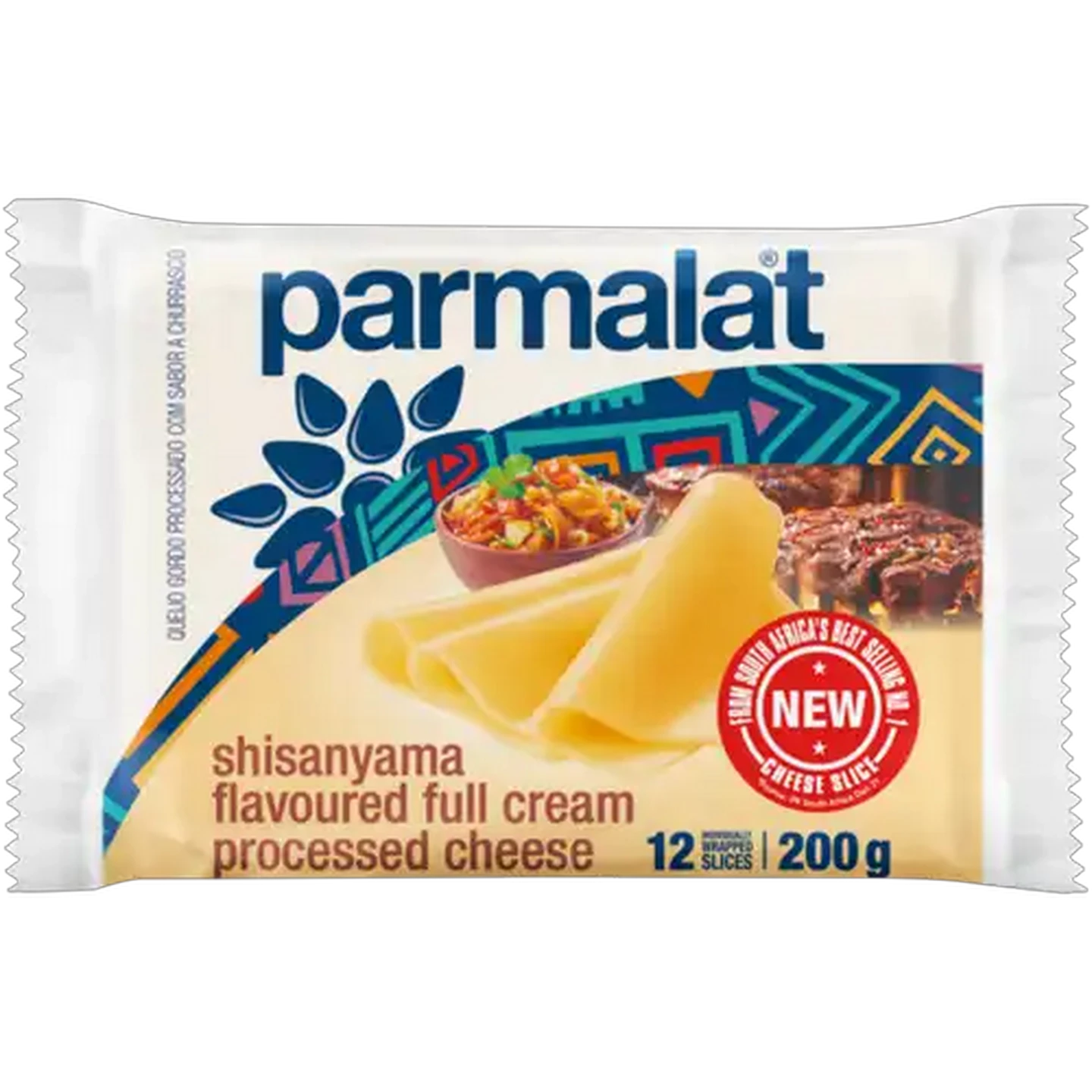 Image of Parmalat Shisanyama Flavoured Full Cream Processed Cheese Slices 200g