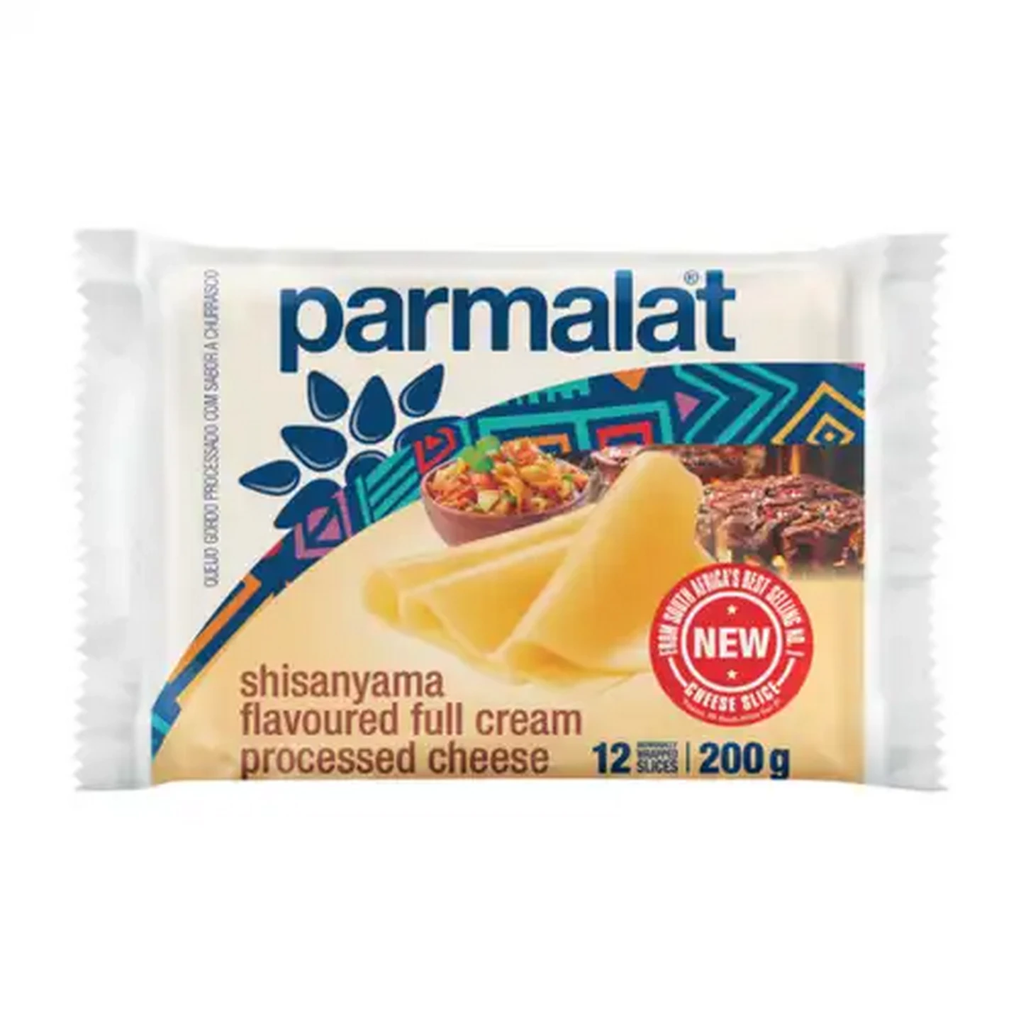 Image of Parmalat Shisanyama Flavoured Full Cream Processed Cheese Slices 200g