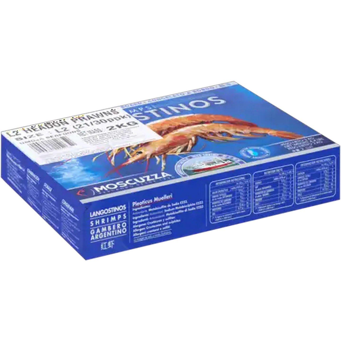 Image of uMoja Frozen L2 Headon Prawns 2kg