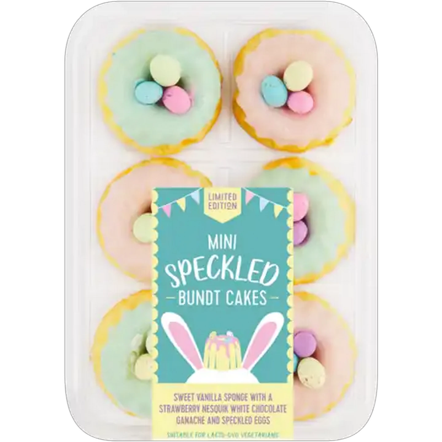 Image of Limited Edition Mini Speckled Bundt Cakes 6 Pack