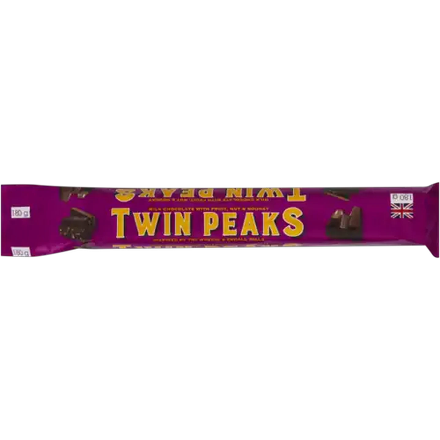Image of Twin Peaks Milk Chocolate With Fruit, Nut & Nougat 180g