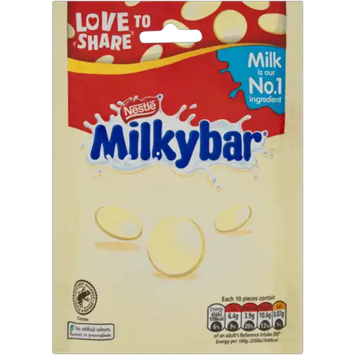 Image of Milky Bar White Chocolate Buttons 94g