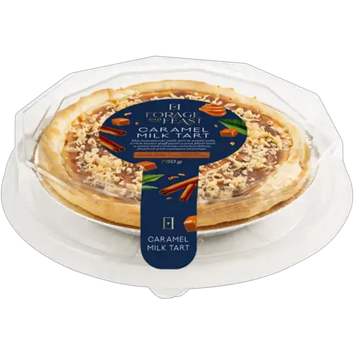 Image of Forage And Feast Caramel Milk Tart 750g
