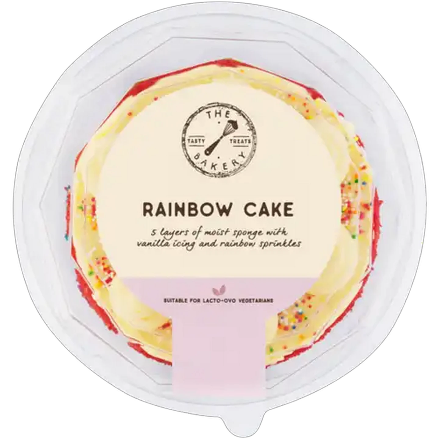 Image of The Bakery Rainbow Cake 1.1kg 15cm