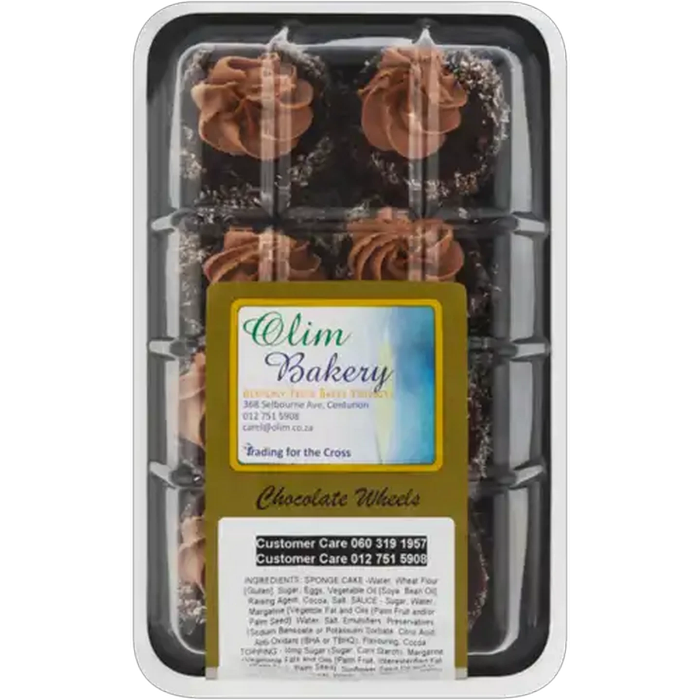 Image of Olim Bakery Chocolate Wheels 350g