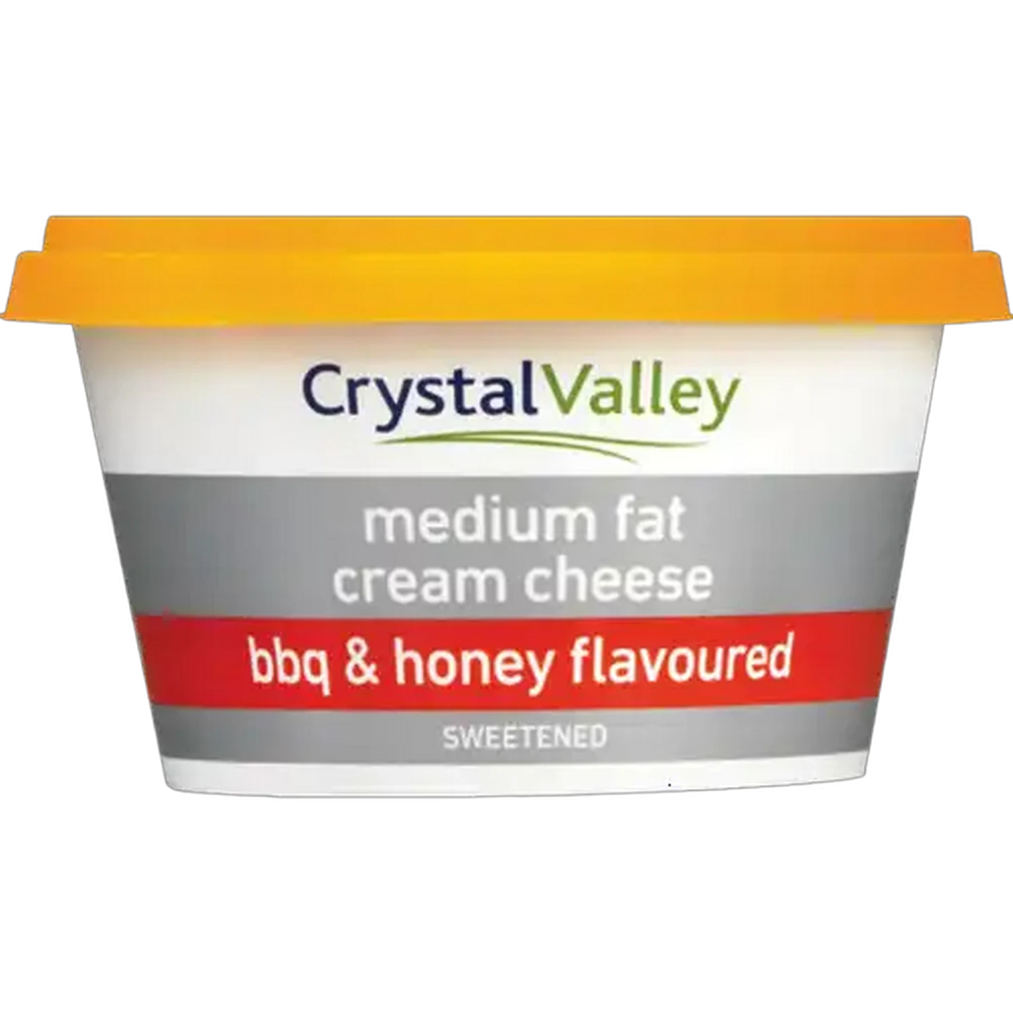 Image of Crystal Valley BBQ & Honey Flavoured Medium Fat Cream Cheese 175g