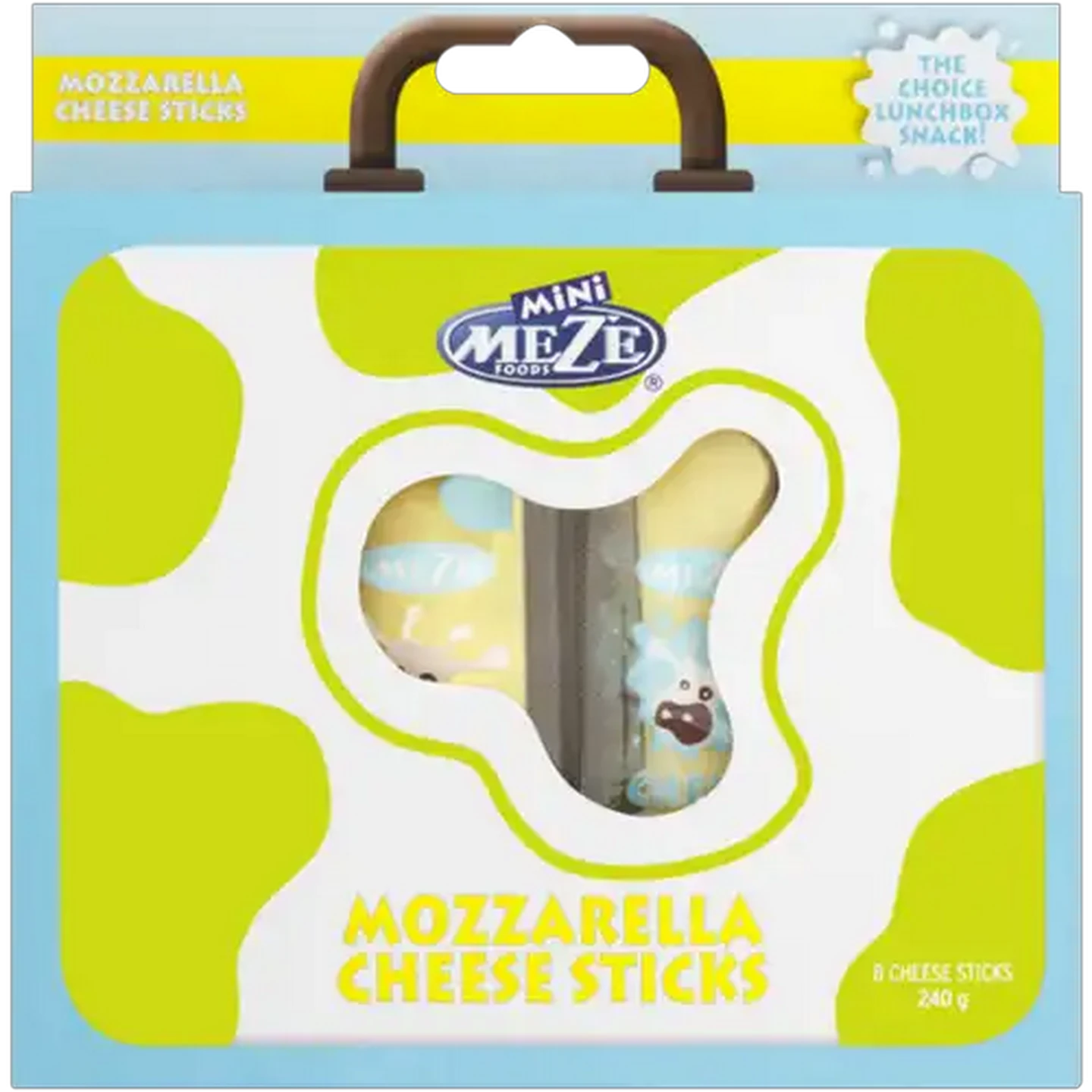 Image of Mezé Foods Mini Mozzarella Cheese Sticks 8 Pack