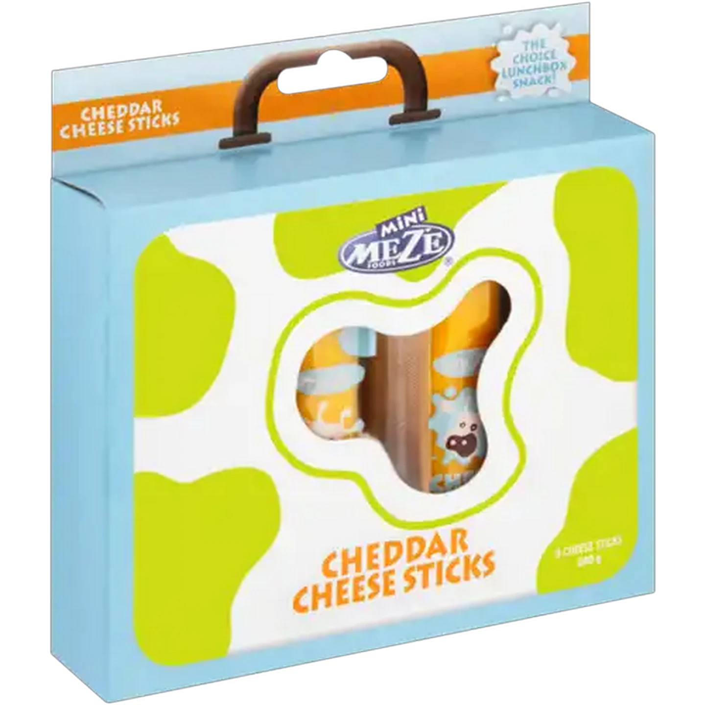 Image of Mezé Foods Mini Cheddar Cheese Sticks 8 Pack