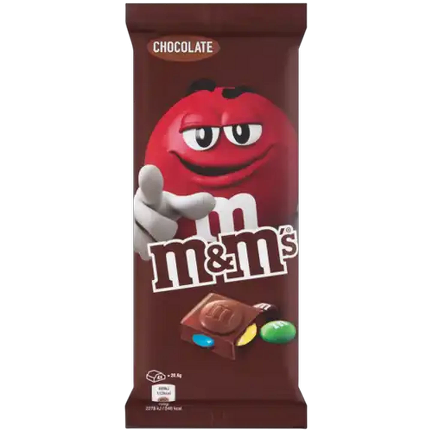 Image of M&M's Milk Chocolate Slab 165g