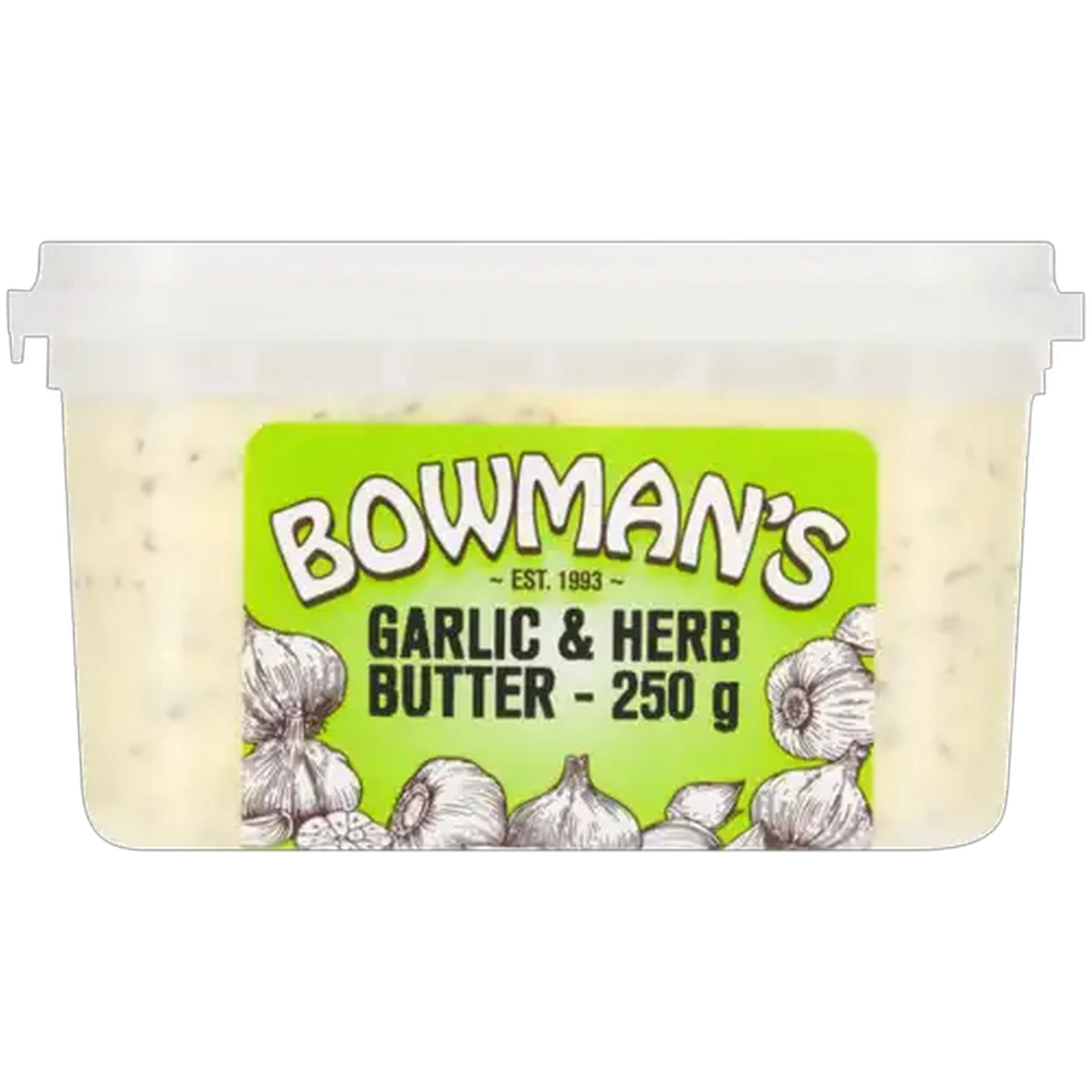 Image of Bowman's Garlic & Herb Butter 250g