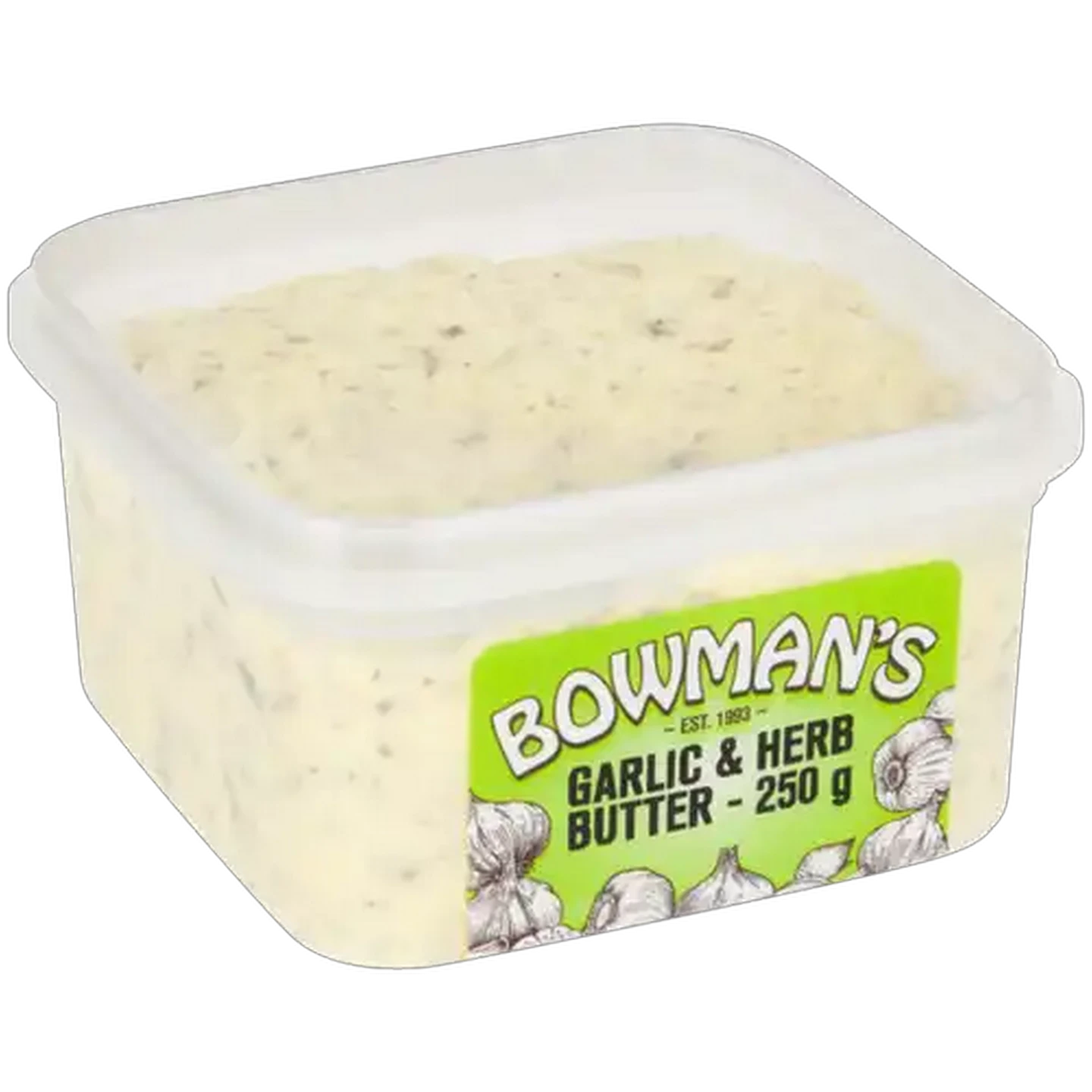 Image of Bowman's Garlic & Herb Butter 250g