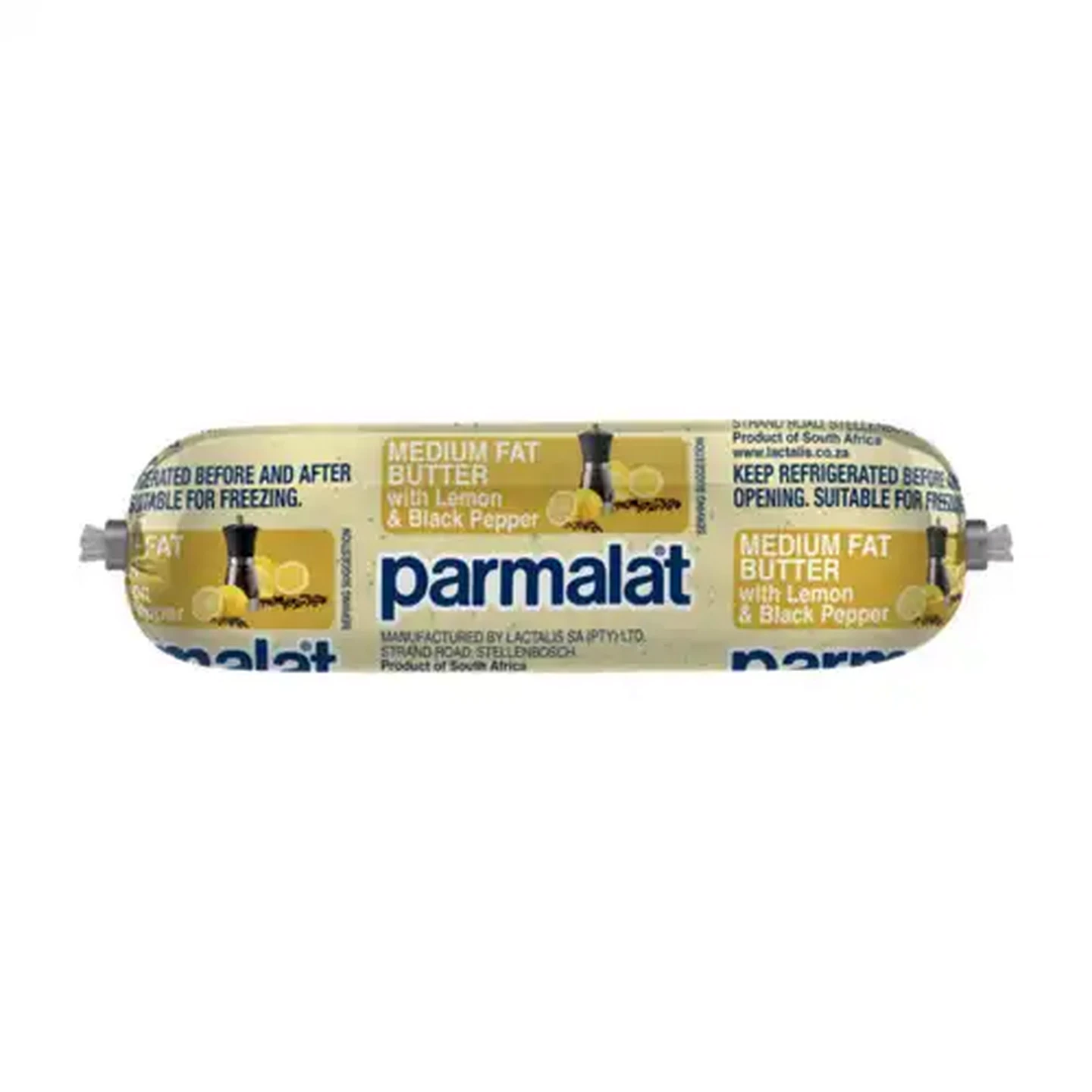 Image of Parmalat Lemon & Black Pepper Medium Fat Butter 150g