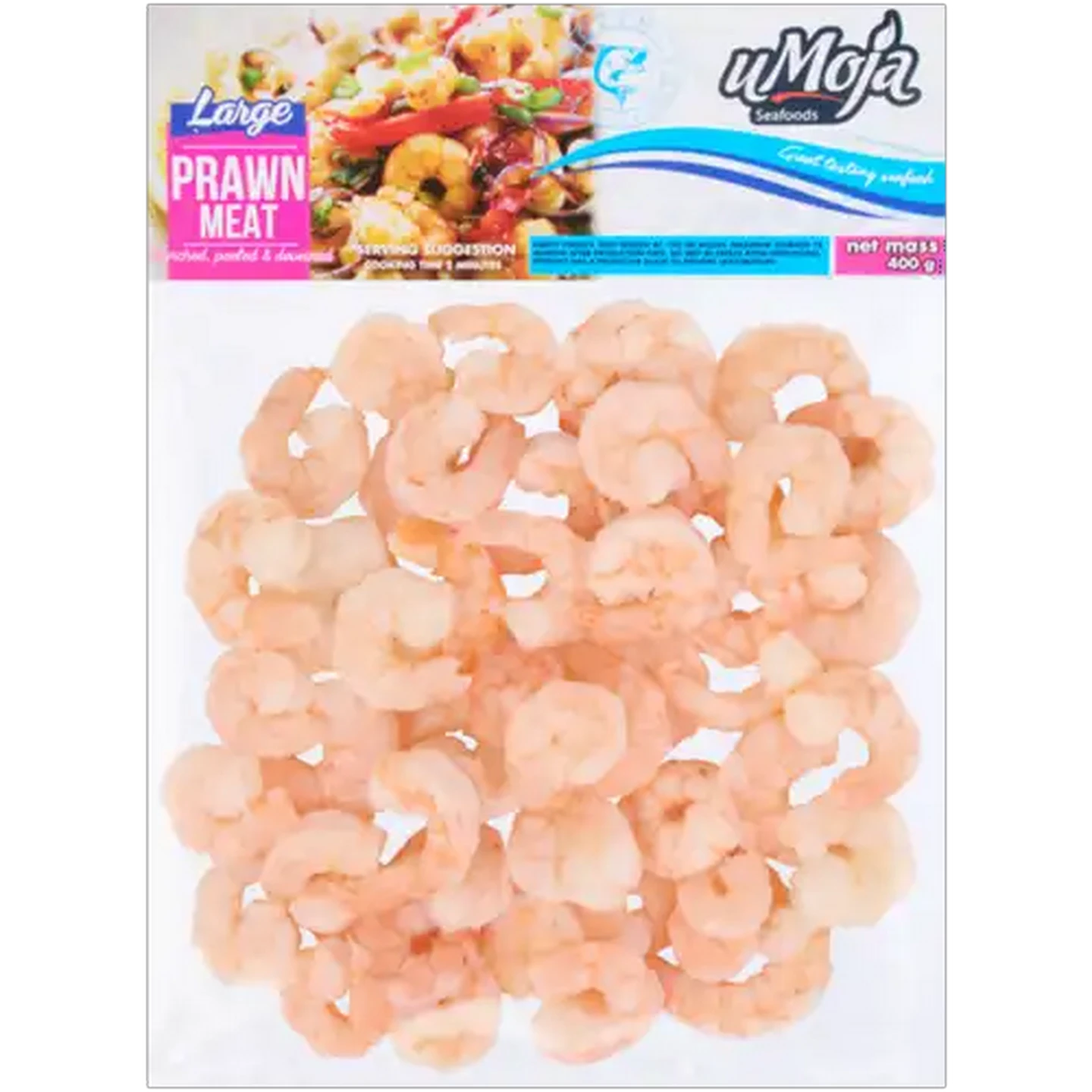 Image of uMoja Frozen Large Prawn Meat 400g