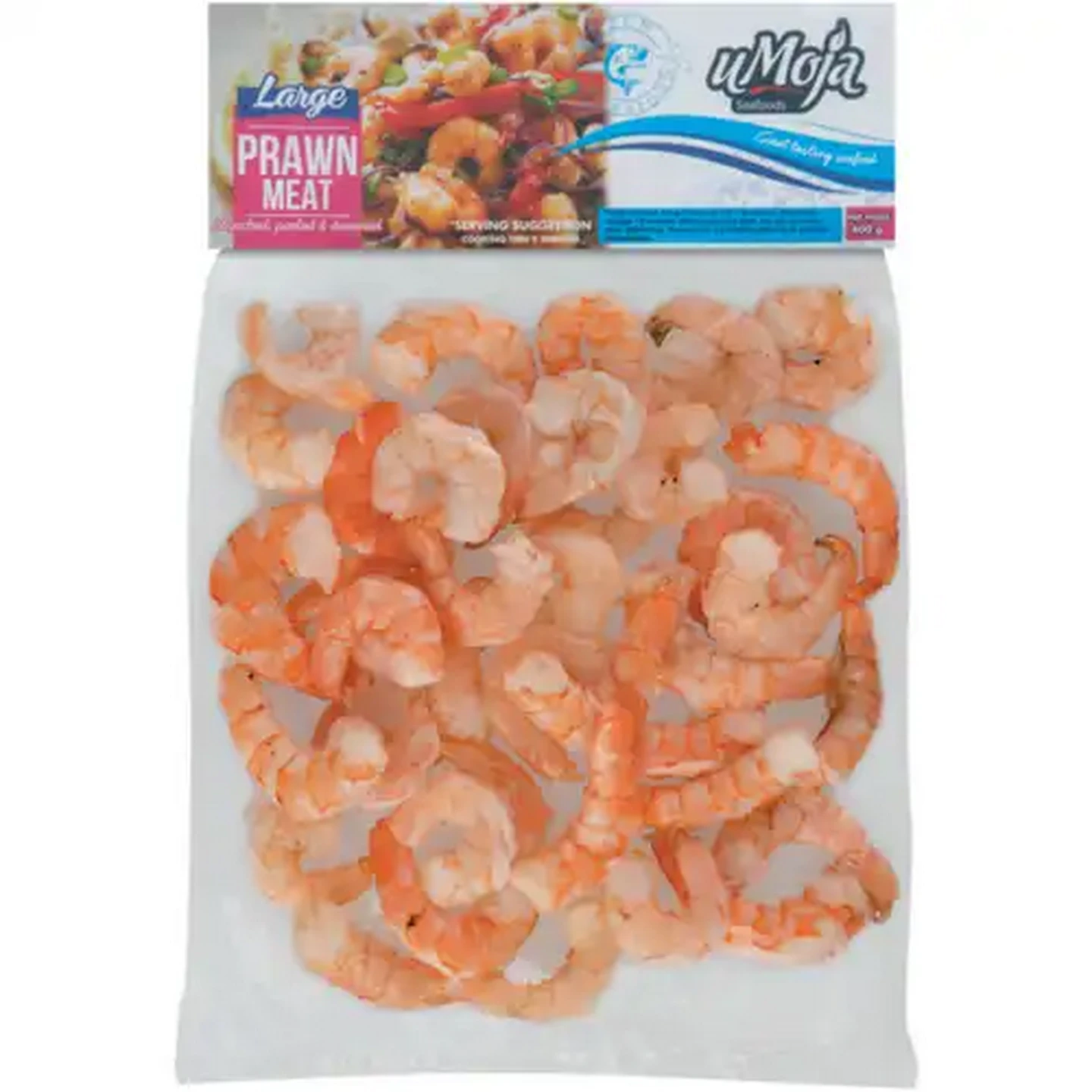 Image of uMoja Frozen Large Prawn Meat 400g