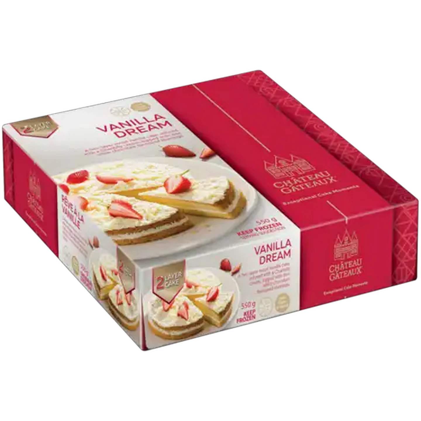 Image of Château Gâteaux Frozen Vanilla Dream Cake 550g