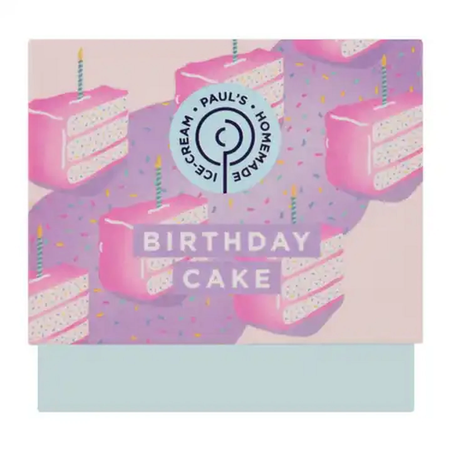Image of Paul's Homemade Ice Cream Birthday Cake Ice Cream 200ml
