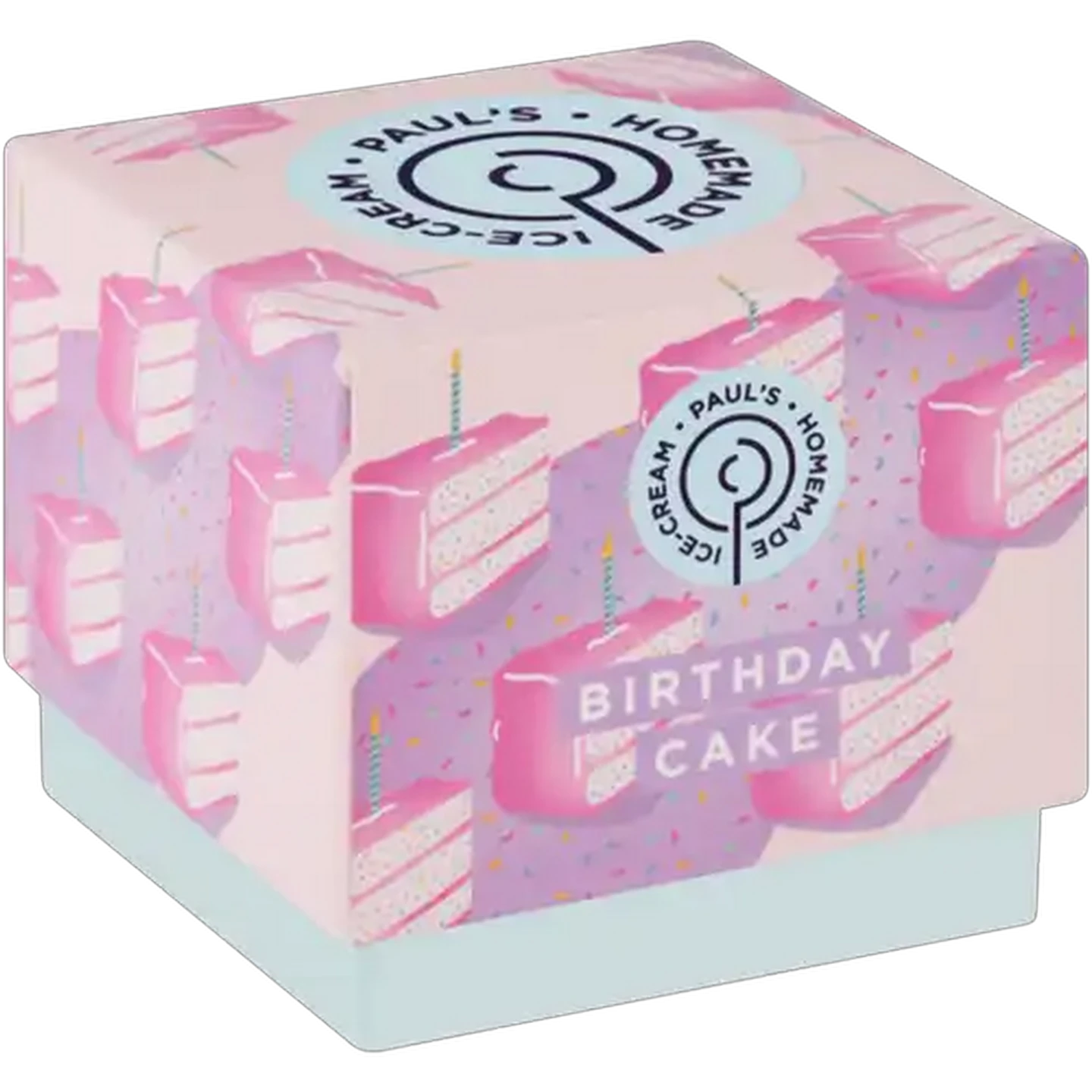 Image of Paul's Homemade Ice Cream Birthday Cake Ice Cream 200ml