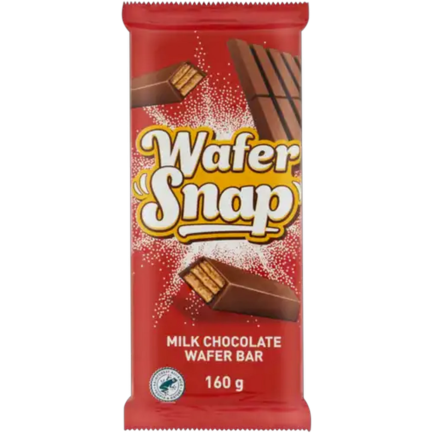 Image of Wafer Snap Milk Chocolate Wafer Bar 160g