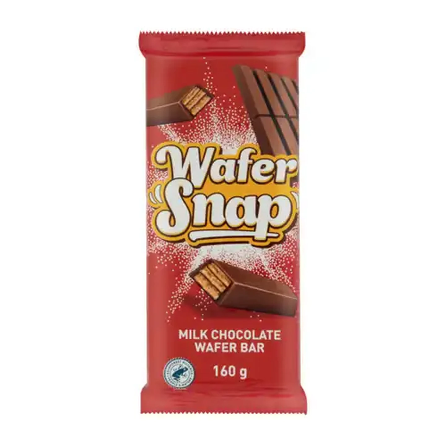 Image of Wafer Snap Milk Chocolate Wafer Bar 160g