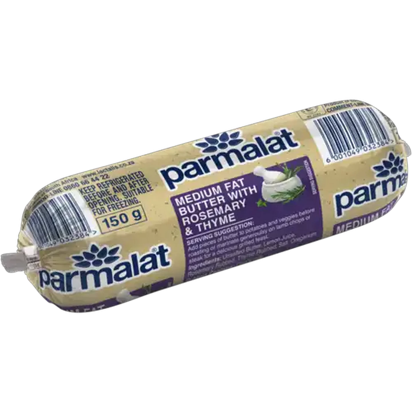 Image of Parmalat Rosemary & Thyme Medium Fat Butter 150g