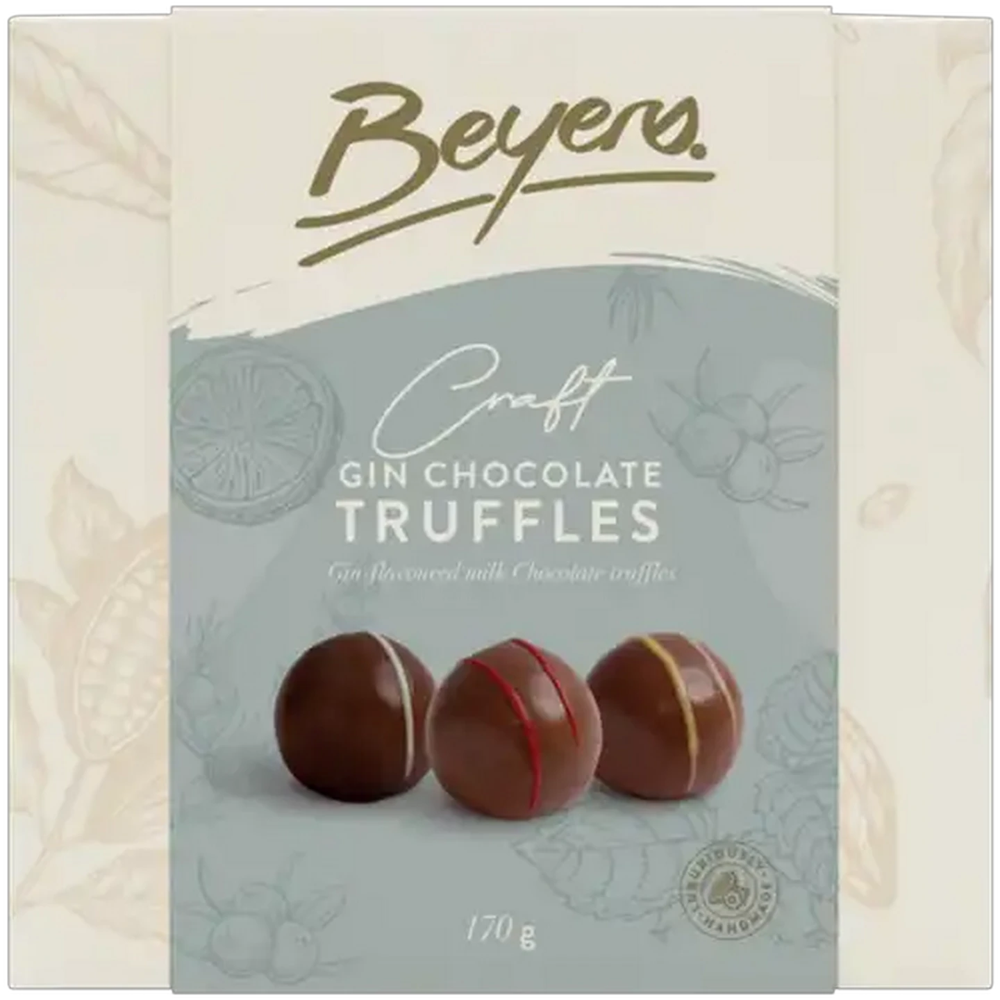 Image of Beyers Craft Gin Chocolate Truffles 170g