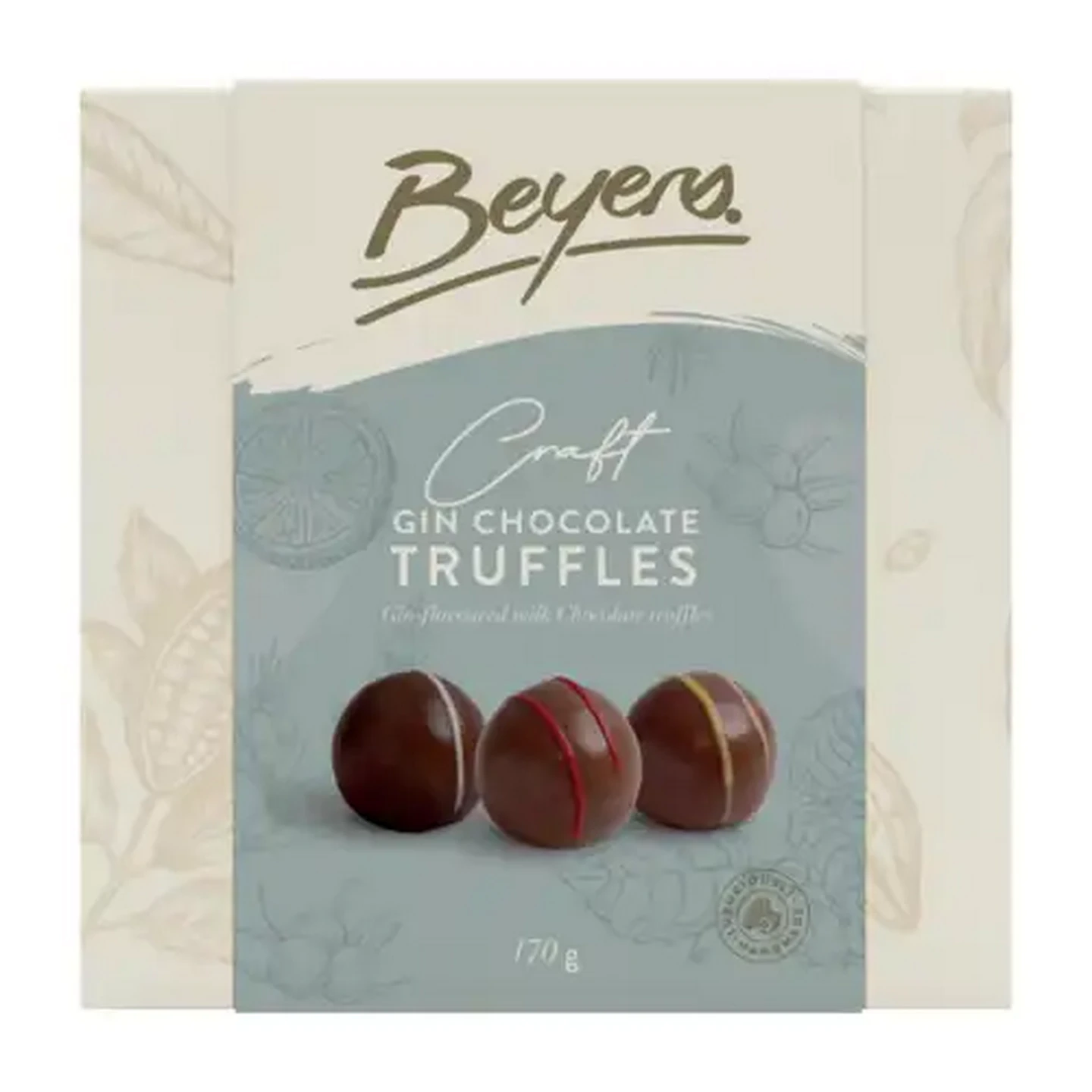 Image of Beyers Craft Gin Chocolate Truffles 170g
