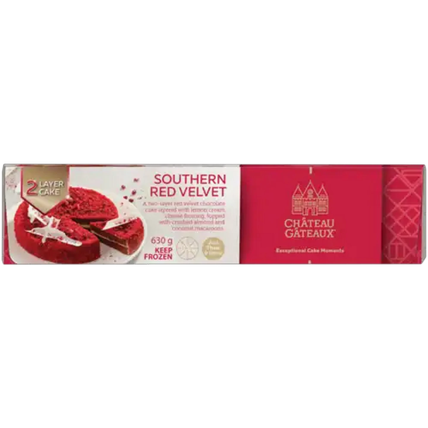 Image of Château Gâteaux Frozen Southern Red Velvet Cake 630g
