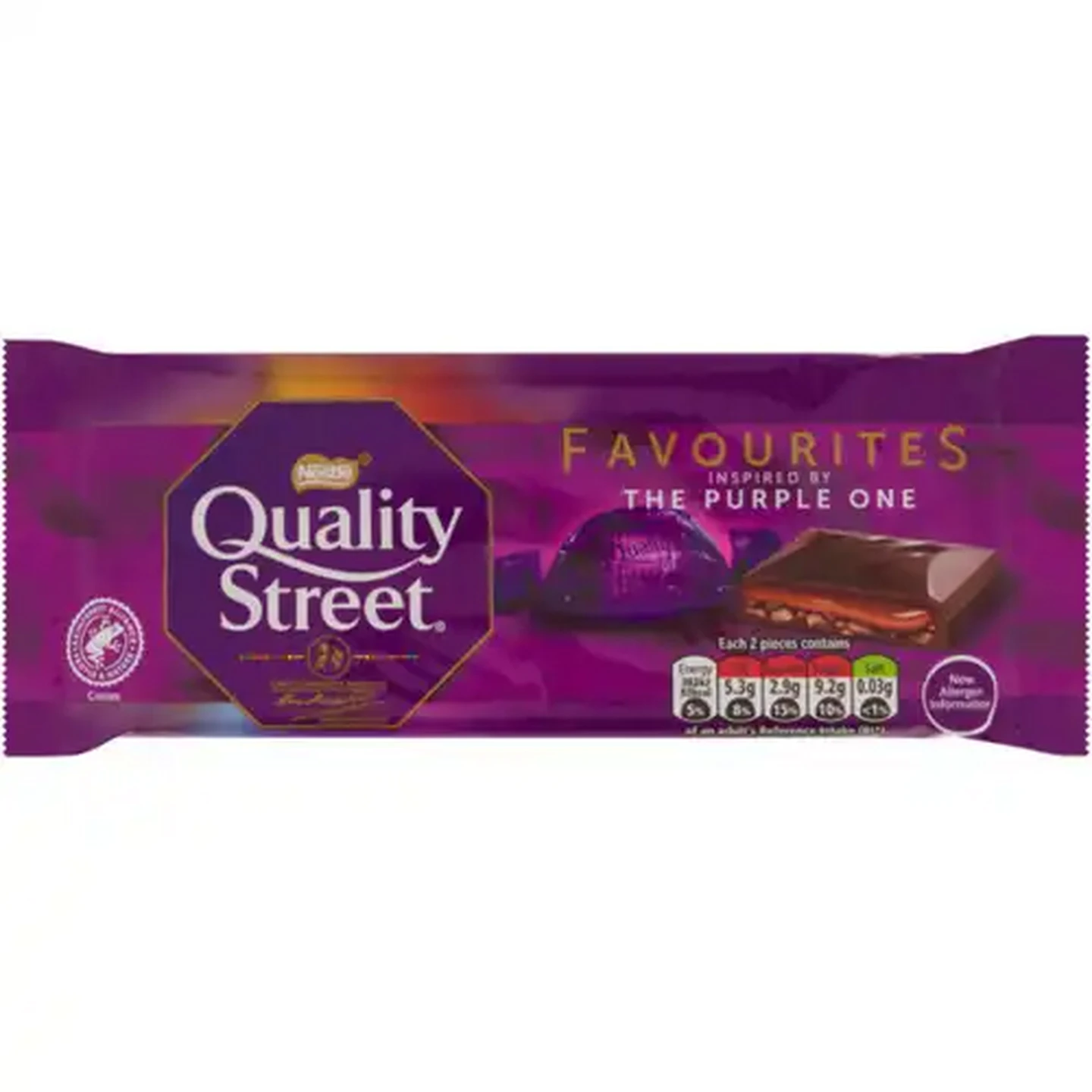 Image of Quality Street The Purple One Favourites Chocolate Bar 87g