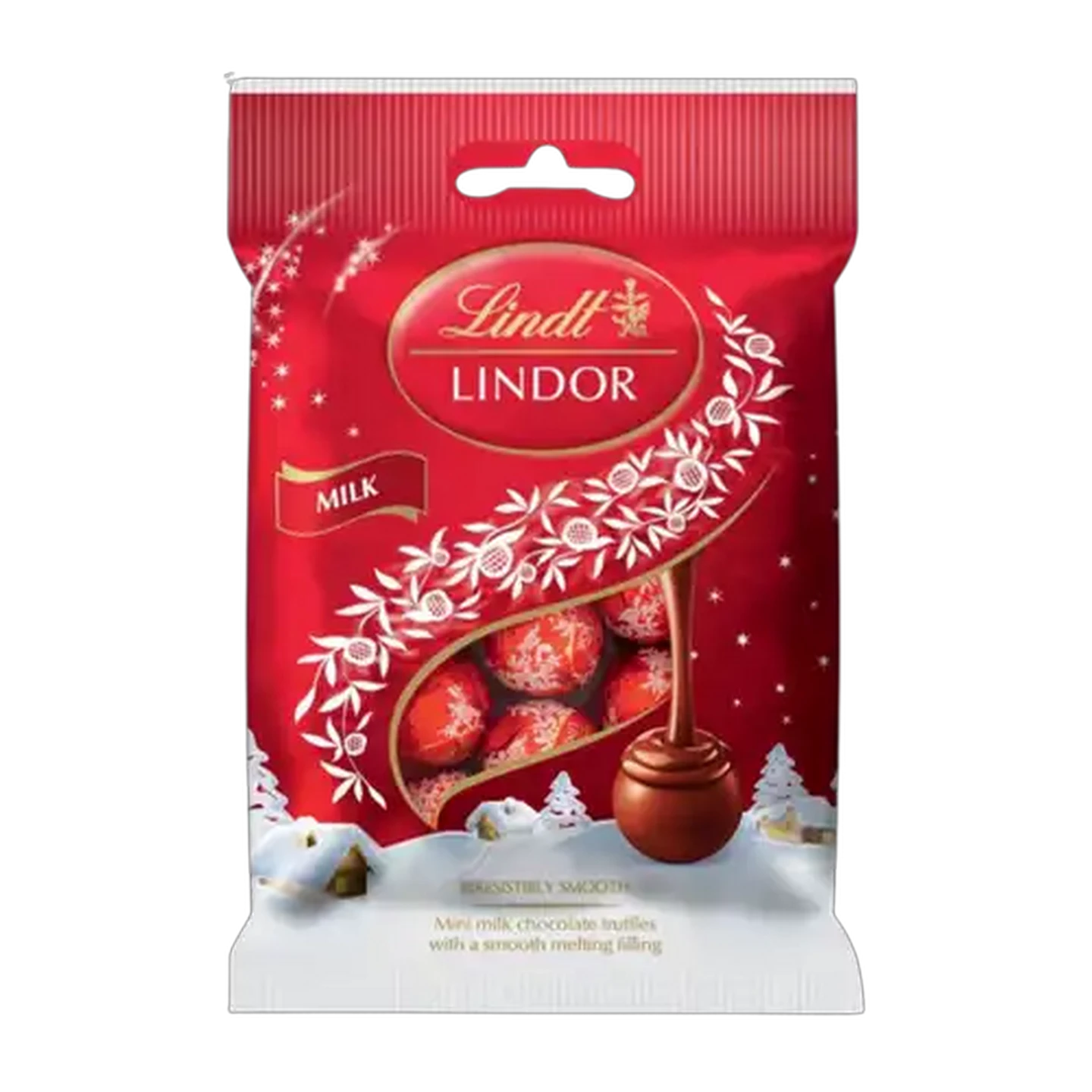 Image of Lindt Lindor Milk Chocolate Mini Truffles 80g