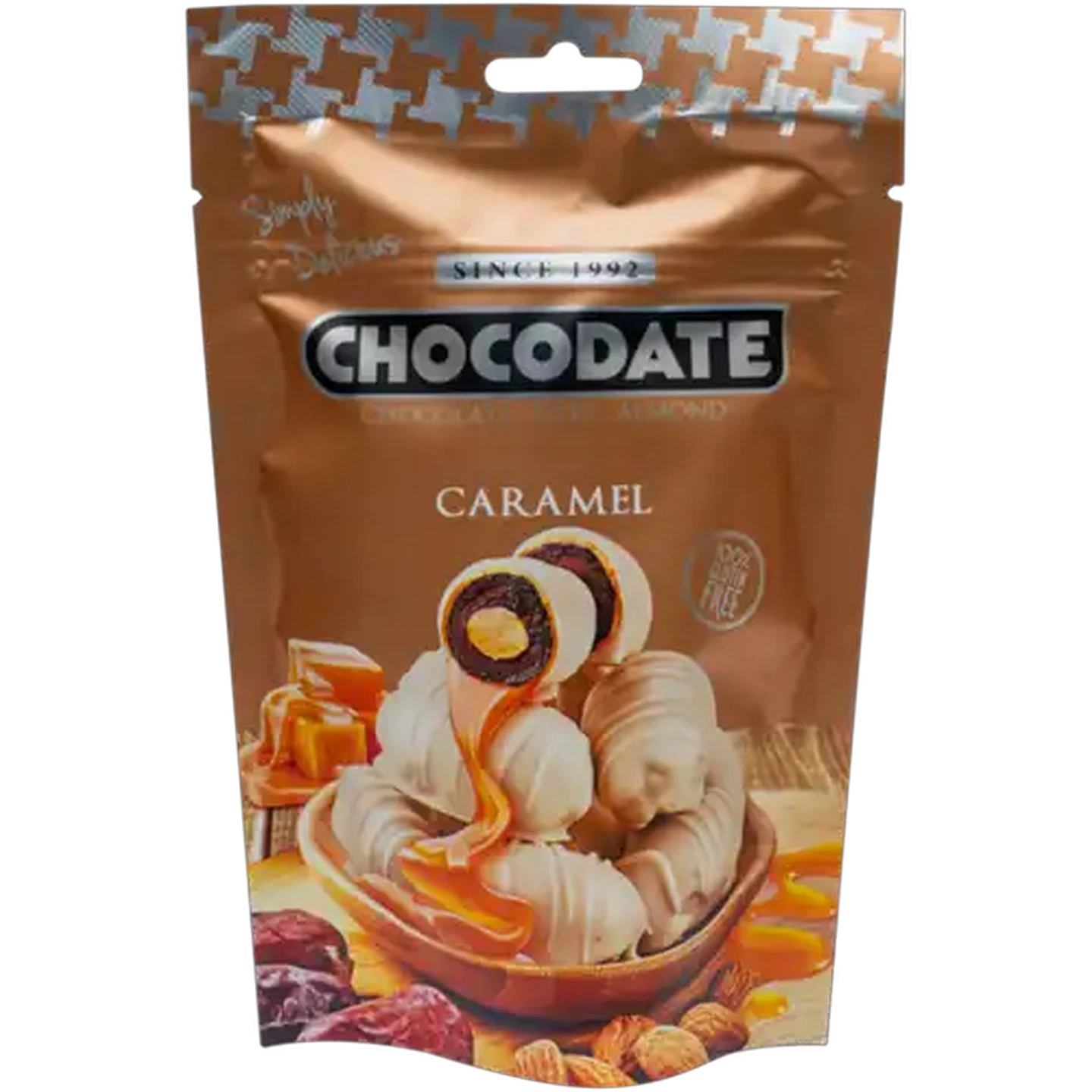Image of Chocodate Caramel Almond Stuffed Date 70g