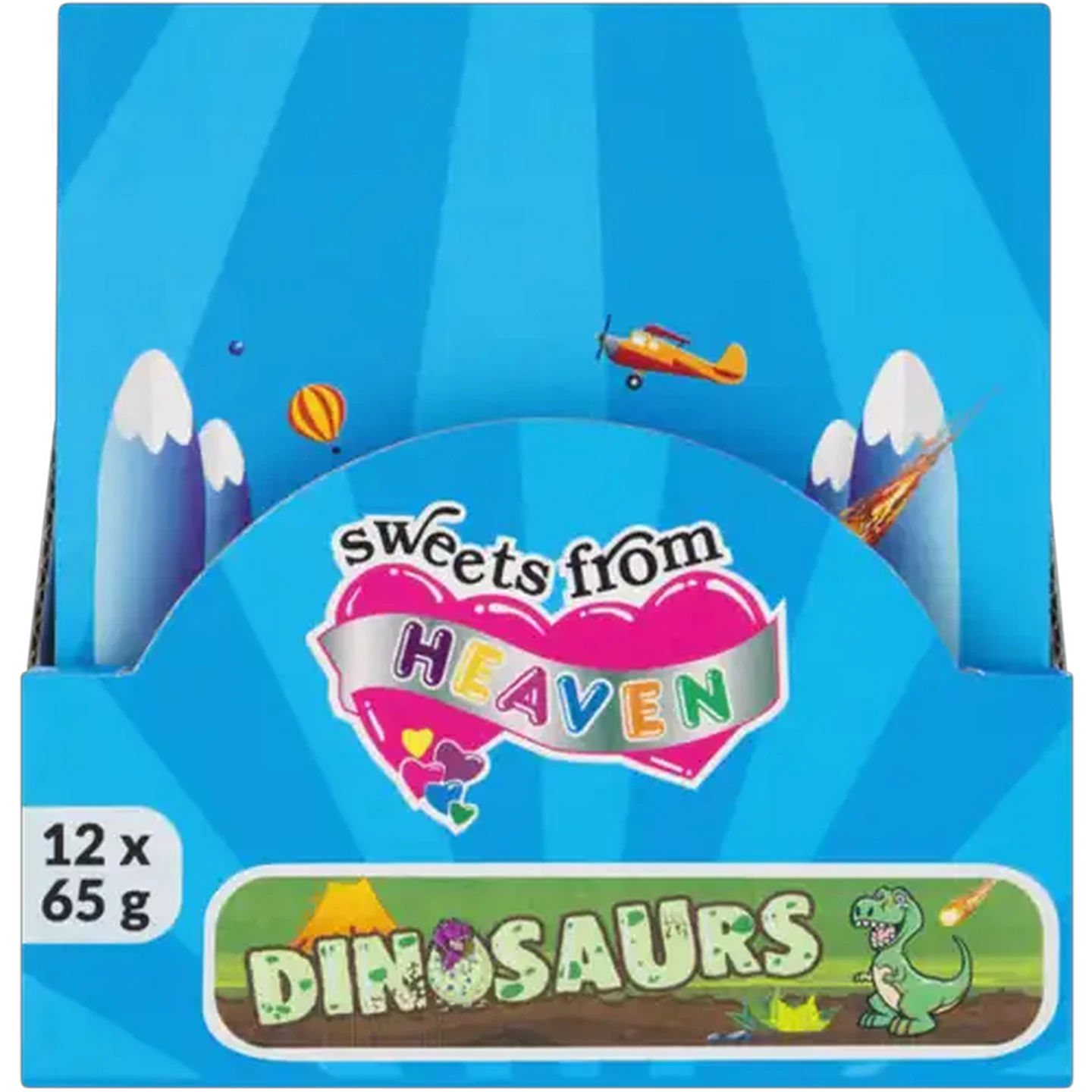 Image of Sweets From Heaven Dinosaurs Sweets 12 x 65g