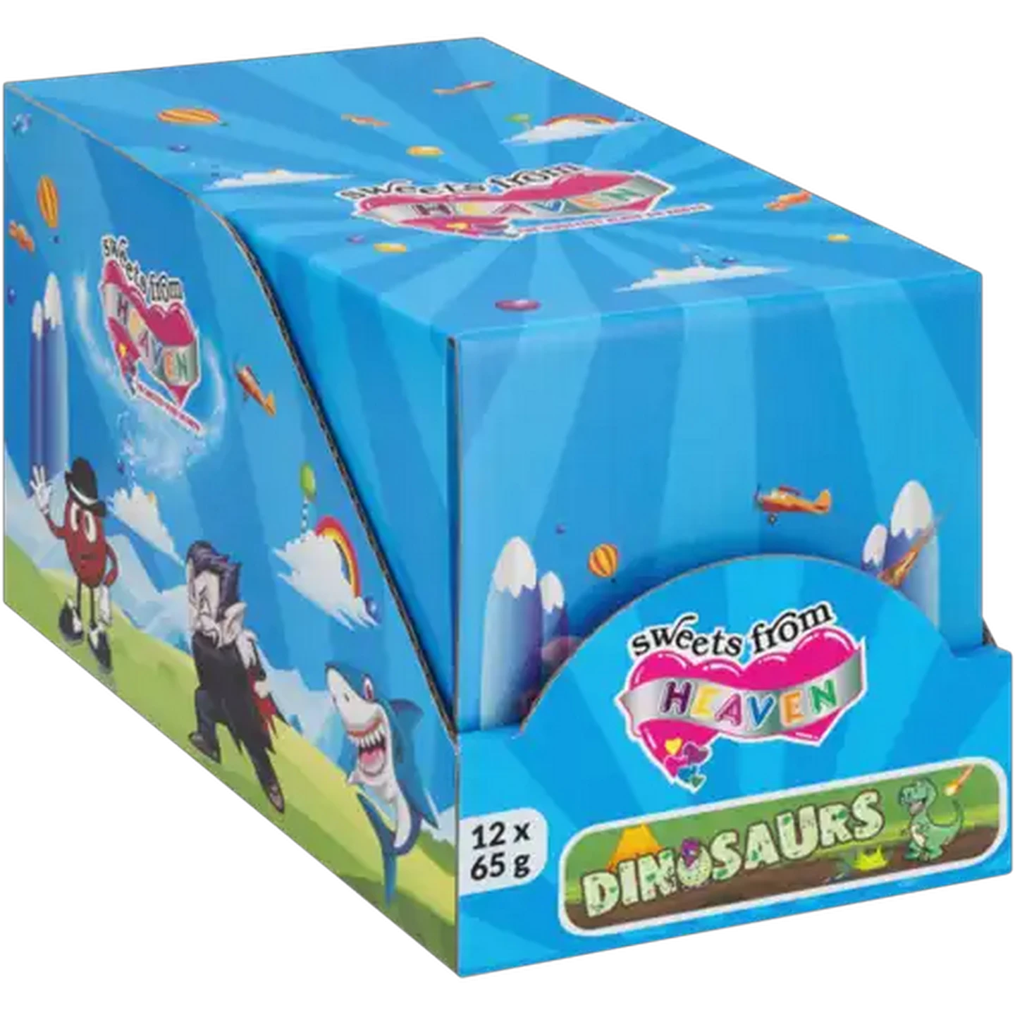 Image of Sweets From Heaven Dinosaurs Sweets 12 x 65g