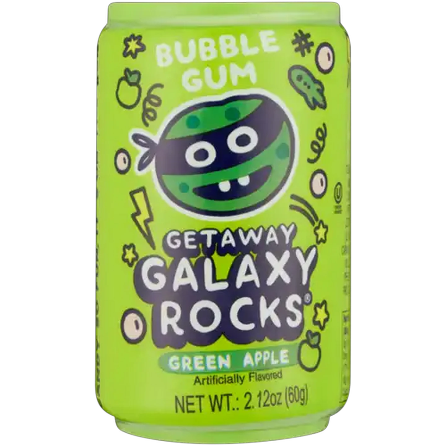 Image of Sweet Bandit Getaway Galaxy Rocks Bubble Gum 60g (Flavour May Vary)