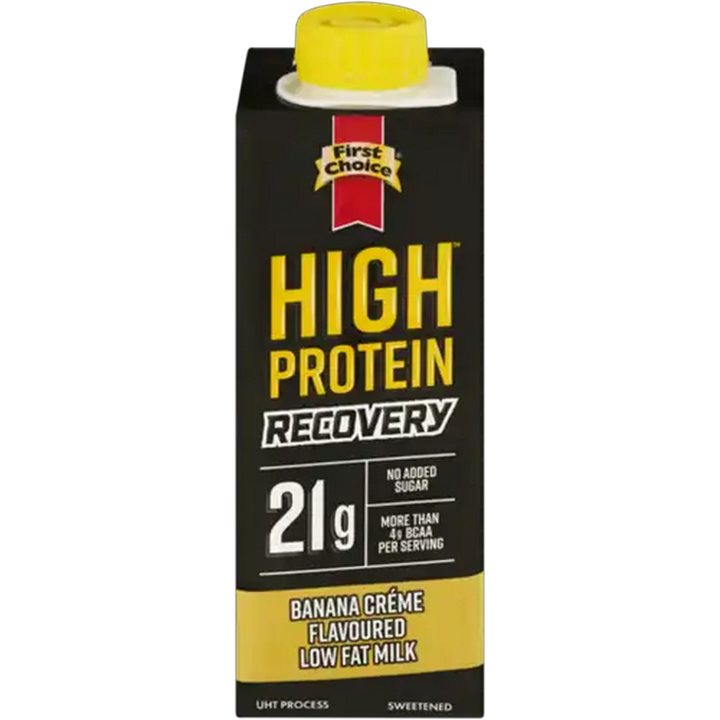 Image of First Choice High Protein Recovery Banana Créme Flavoured Low Fat Milk 250ml