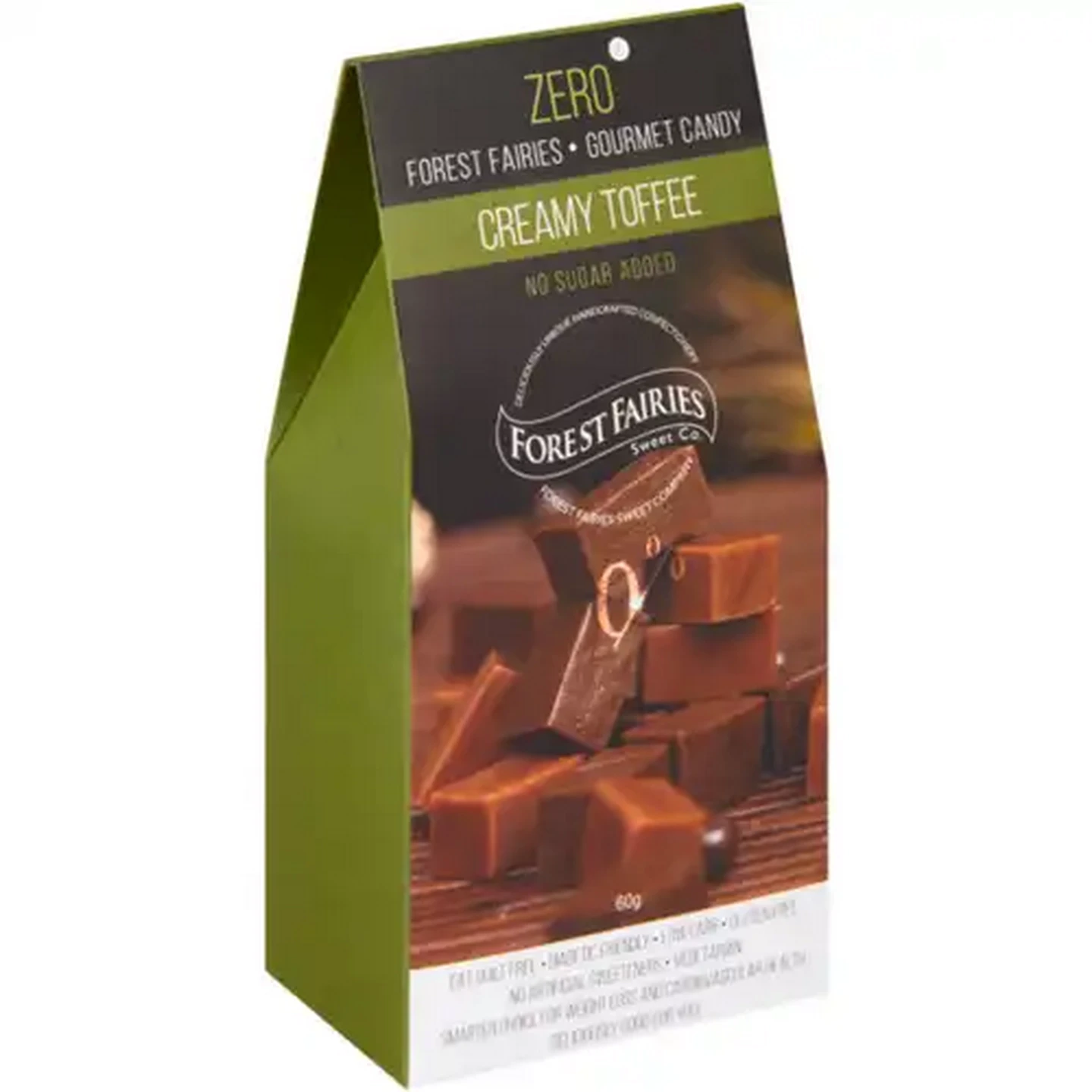 Image of Forest Fairies Zero Creamy Toffee 60g
