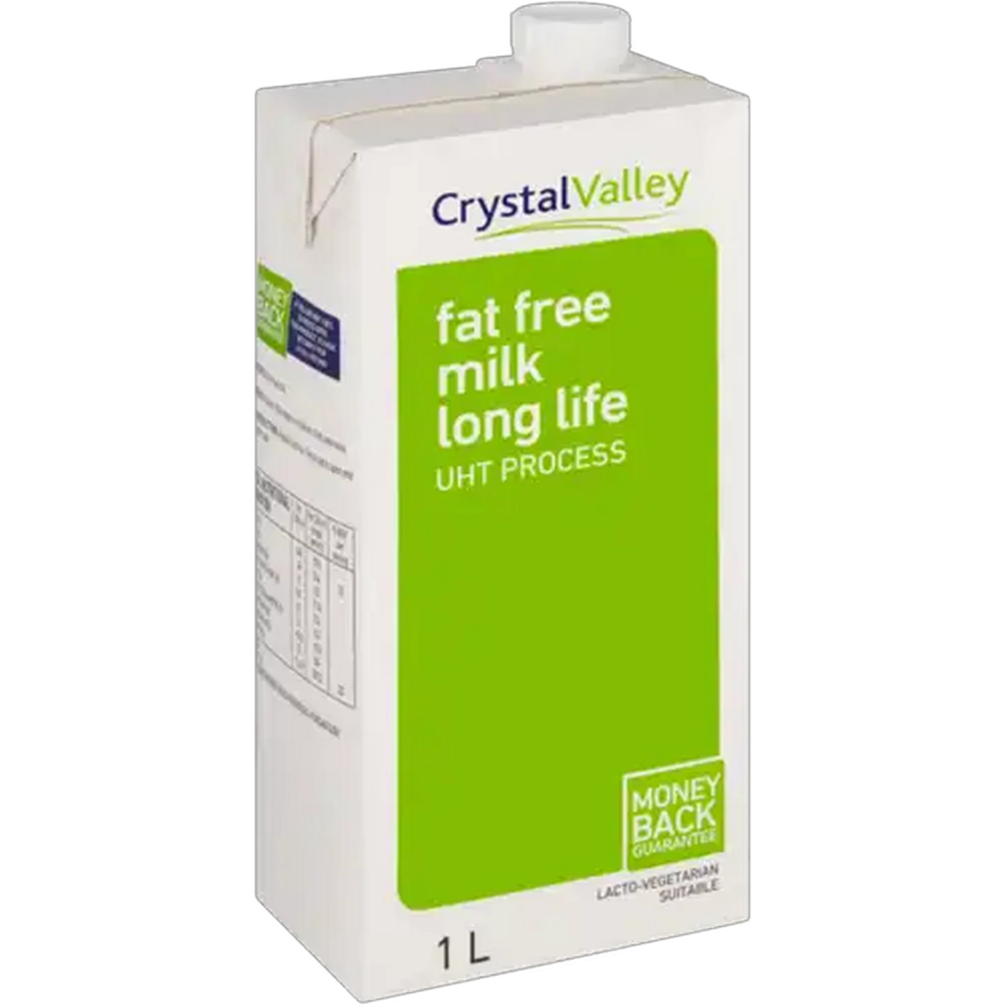 Image of Crystal Valley Fat Free Long Life Milk 1L