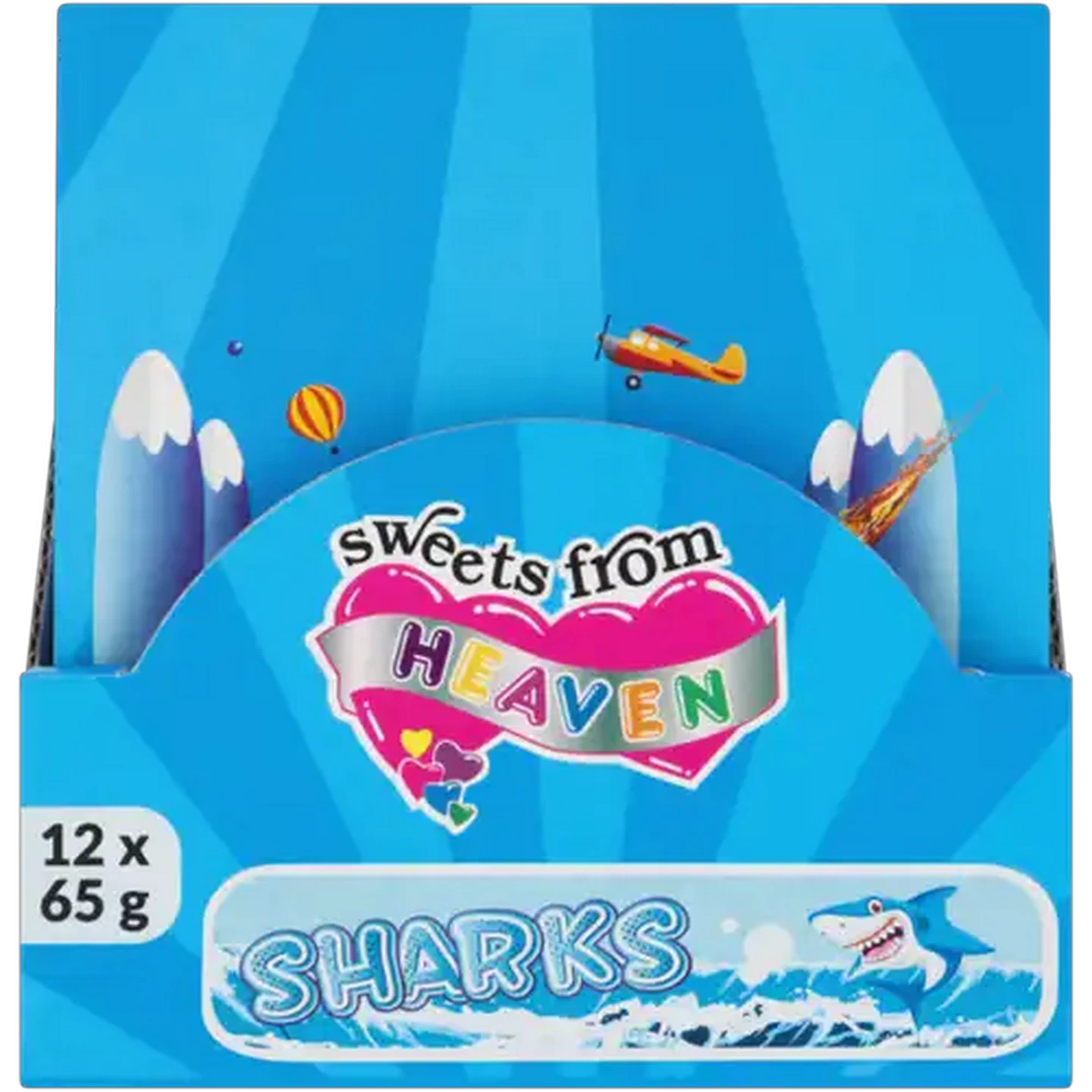 Image of Sweets from Heaven Sharks 12 x 65g