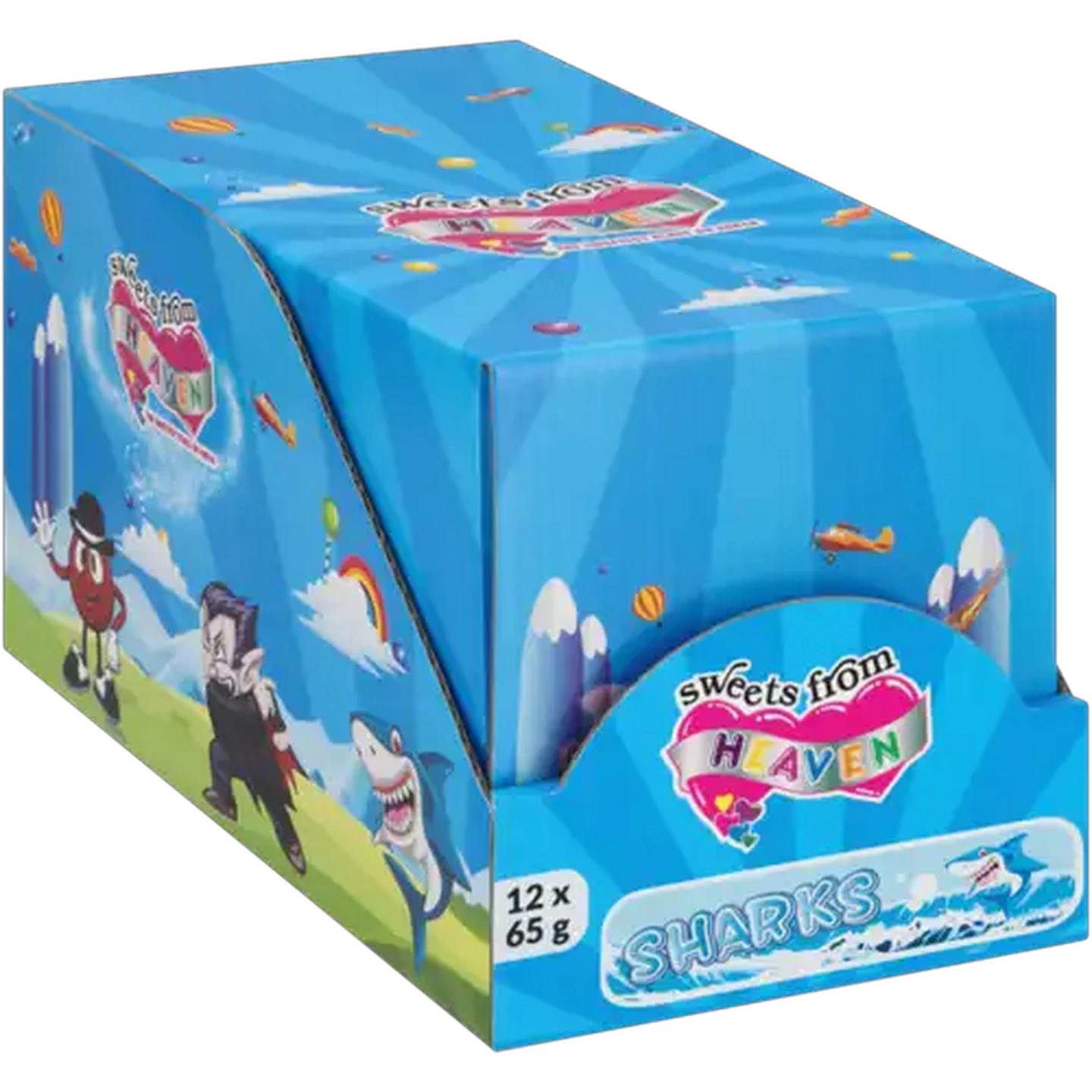 Image of Sweets from Heaven Sharks 12 x 65g