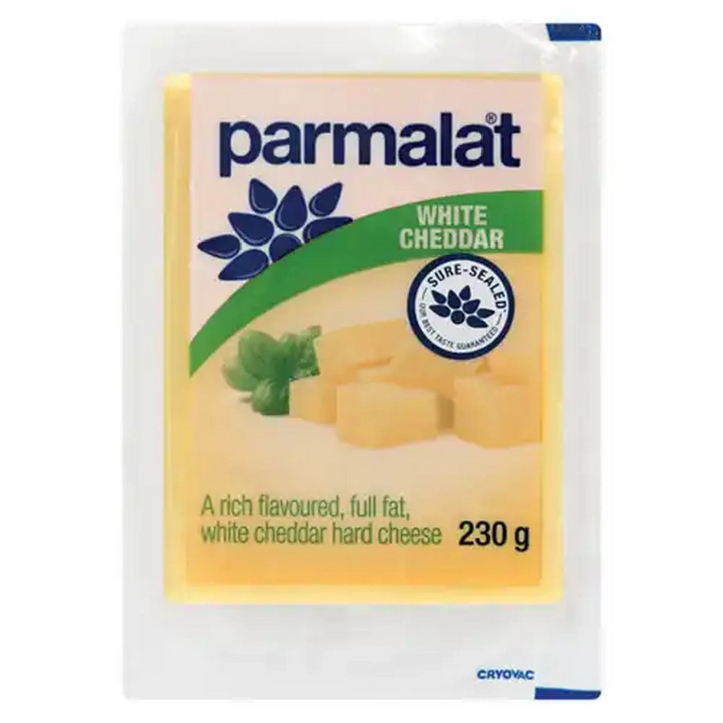 Image of Parmalat White Cheddar Cheese 230g