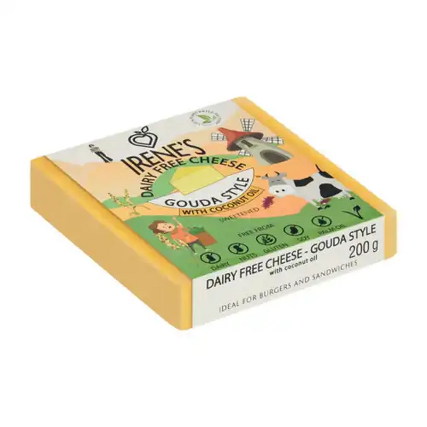 Image of Irene's Gouda Style Dairy Free Cheese 200g